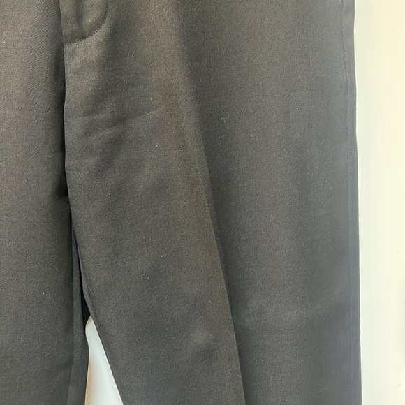 Banana Republic Men Wool Black Slacks Dress Pants Size 35/34 - Picture 3 of 7